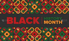 黑人历史月。非裔美国人的历史。一年一度的庆祝。二月在美国和加拿大。在英国的十月。海报，卡片，横幅，背