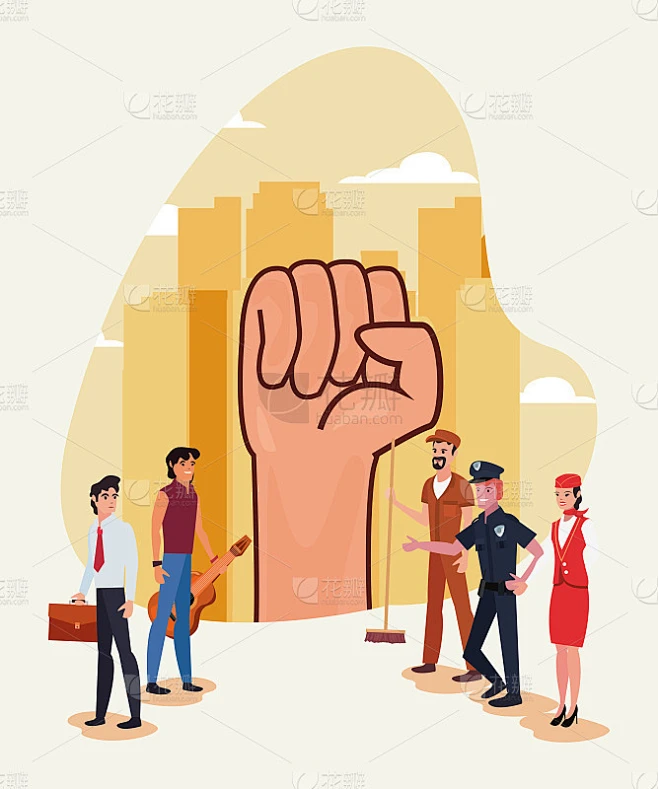 people labour day素材-花瓣网