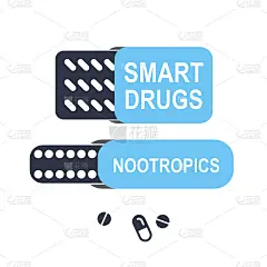 求知药丸图标，药片，抗过敏药