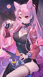 #Pixiv#每日排行速报：第9位，来自画师 teffish 的 。Pid: 100862060。#セーラームーン# #ブラックレディ# #版権# ​​​​
