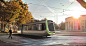 N+P Innovation Design GmbH / Lightrail : A study showing a near-future tram concept which centers around quality time for passengers.