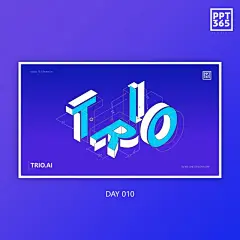 #PPT365# @Simon_阿文  @嘉文钱 @优秀网页设计  DAY-010
一直很喜欢2.5D的效果，在@优优教程网 看到@安全蛋 的实例教程，赶紧动手试一下。卧槽，竟然如此简单！ 利用AI的3D功能就能实现，甚至不需要调任何参数！相见从未如此恨晚阿~~
【教程链接】O网页链接 ​​​​