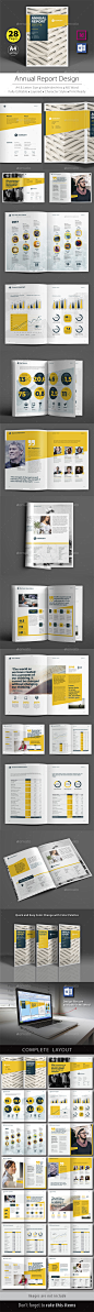 Annual Report Design Template V.7 - Corporate Brochures