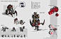 Character Design, Antonio Stappaerts : Character Design  Art Test.