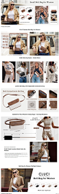 Amazon.com | CLUCI Fanny Packs for Women Crossbody Vegan Leather Belt Bag with Adjustable Strap, Fashion Waist Bag | Waist Packs