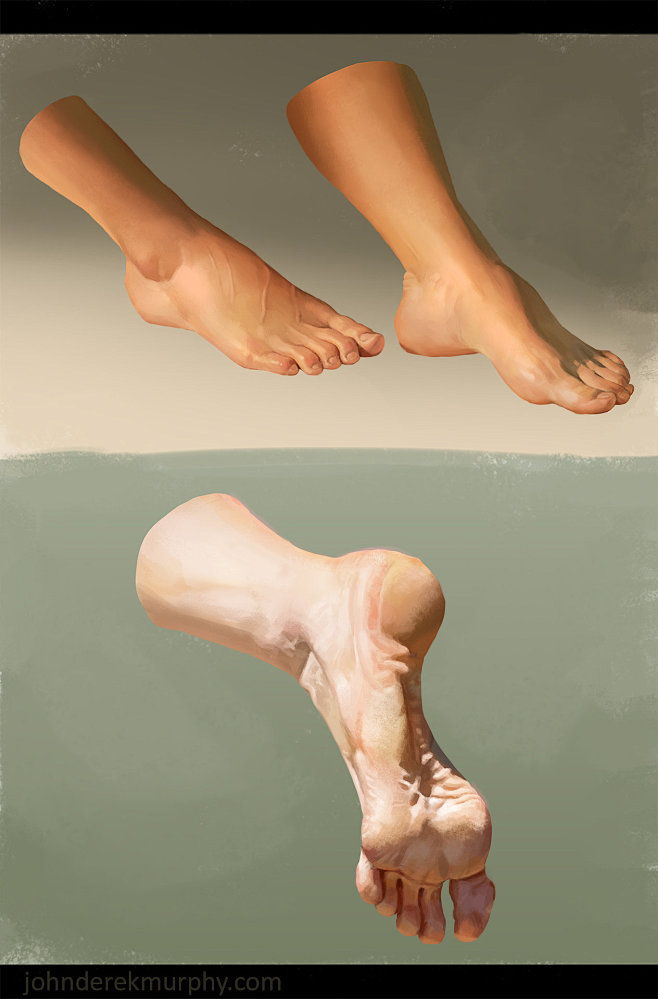 Feet study 2, John D...