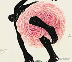 立陶宛DaivaKairevičiūtė 女性气质绘画 : 想要快速查找灵感？置顶公众号来自立陶宛的艺术家DaivaKairevi?iūt?通过生活的各个阶段和身份认同