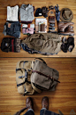 The perfectly organized men's utility bag