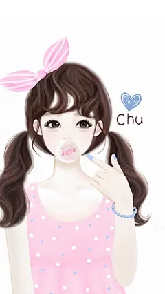 韩国插画壁纸 姐妹壁纸#动漫#萌物#小清新