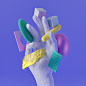 Tactile : Personal illustration series.