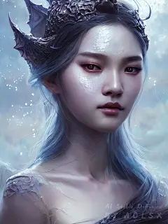 龙族美女古风玄幻原画