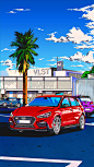 car citypop commercial Hyundai instagram popart Promotion summer Vehicle wallpaper