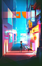 Neon City — Jenny Yu | Illustration