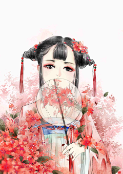 亞歧采集到美人兮