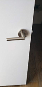 Door knobs at Paneks' house