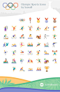 Freebie: Olympics Sports Icon Set (45 Icons EPS PDF PNG SVG)  Design Smashing Magazine: 