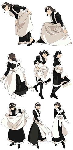 耶椰业吔采集到女仆