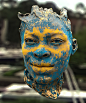 African woman v1, Rodion Vlasov : finally learning substance painter
