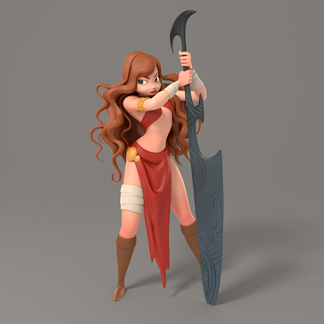 Sword Girl, Kaleb Ri...