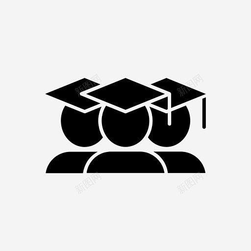 大学生校友化身图标 UI图标 设计图片 免费下载 页面网页 平面电商 创意素材