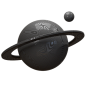 土星 3D 插图