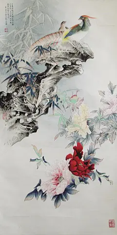 王道良先生工笔画
