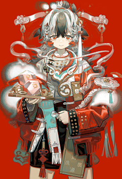 七夜繁花镜采集到神仙画画