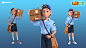 Postman from Riverside