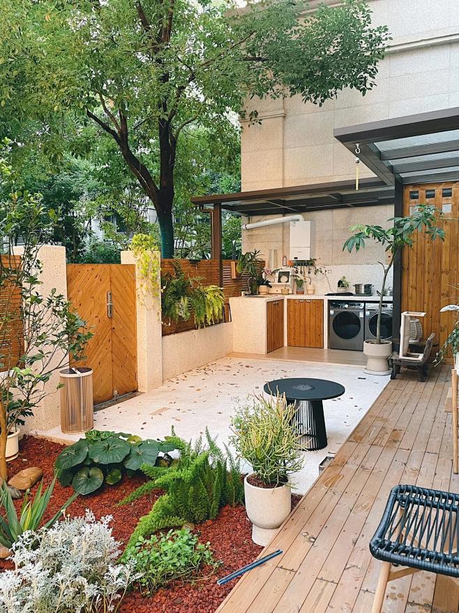 简单小院10图片_Courtyard | 小尺度庭院图片素材-花瓣网