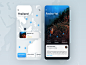 Scuba diving app for professionals and enthusiasts app design product diving app diving picture inspiration uxdesign ux user inteface ui interface clean design app fireartstudio fireart