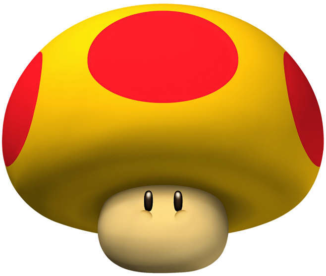 超级马里奥-蘑菇