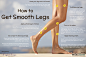 How to Get Smooth Legs: 6 Steps | Visual.ly