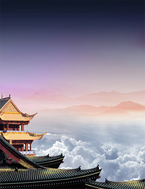 中国风阁楼建筑