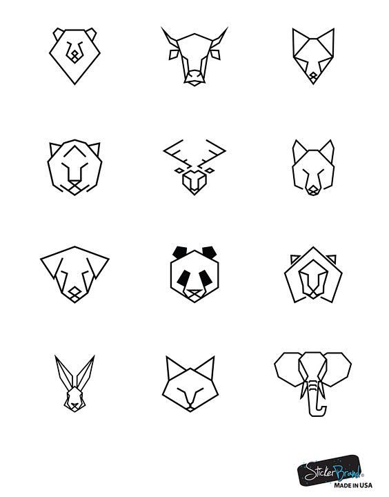 animales geometricos