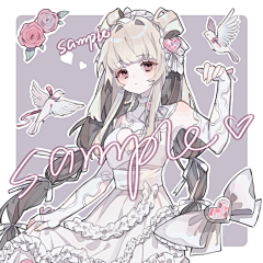 雙生花·逸年采集到A-半身女
