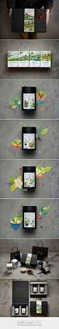 FongCha via InspirationDaily for 豐文創, Taiwan curated by Packaging Diva PD. Tea packaging inspiration.