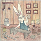 韩国插画家Lapinfee的小兔子_苏打苏塔 | 苏打苏塔设计量贩铺