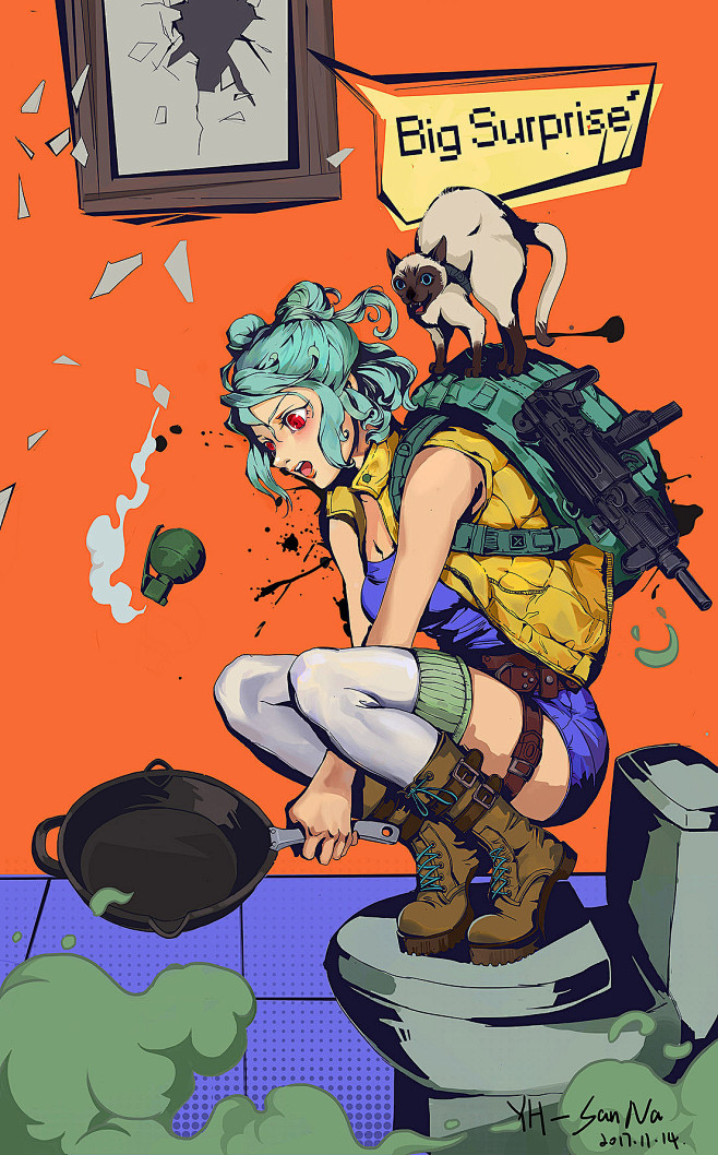 PUBG同人, KIM& SANNA :...