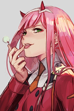 檐上悬铃采集到DARLING in the FRANXX——002