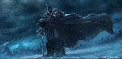 许肇元、 魔兽世界、 阿尔萨斯、 勇士、 雪、 军队、 城堡、 剑、 外套、 世界风 壁纸