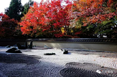 黑皮白鞋采集到日式庭院 枯山水