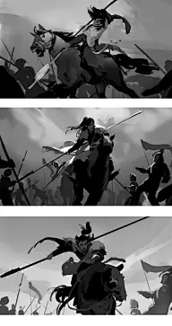 概念中的黑白灰