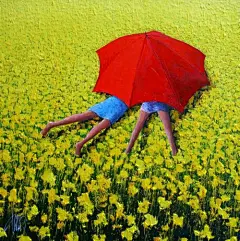 【捷克艺术家 Dima Dmitriev 温馨的插画作品欣赏】