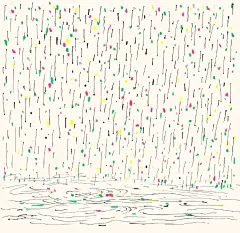 上海下雨了

《雨花江》-吴冠中 ​​​​