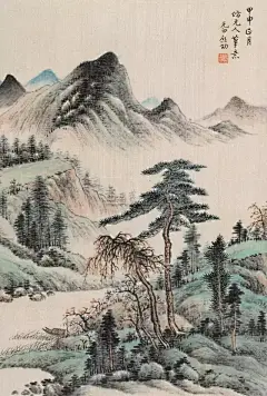 精美山水画100幅，请欣赏