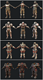 FPS游戏 部落：上升 次世代角色武器场景道具战斗镜头3D模型fbx C4D CG原画参考设定