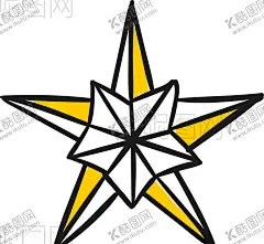 星星 【酷图网】流星,许愿,星星,星型,五角星,阳光,太阳,月亮,菱形,多边形,天气,乌云,UI,标识,标志,素材,LOGO,PNG,手绘,线条,简笔画,简约