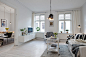 北欧风格公寓室内设计（1） - 室优嘉兰