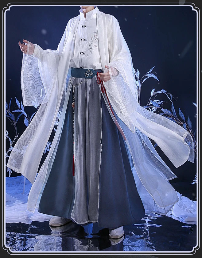 三分妄想王者荣耀cos服无限王者团李白cos男装同人cosplay服装男-淘宝网-花瓣网