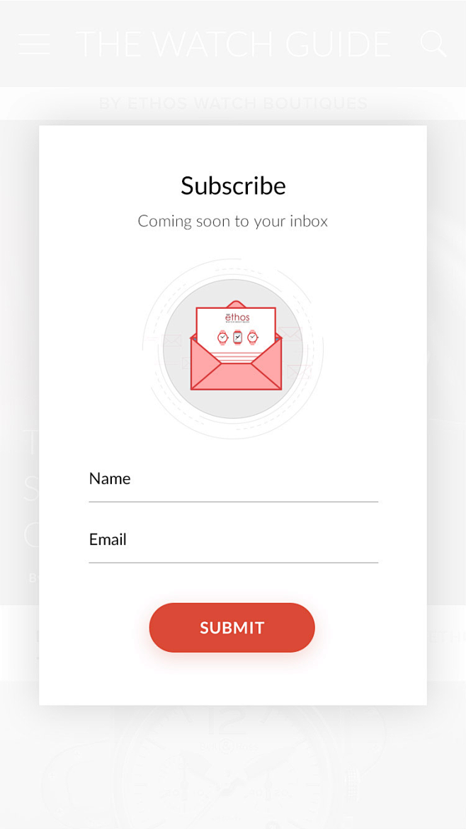 Subscribe   popup